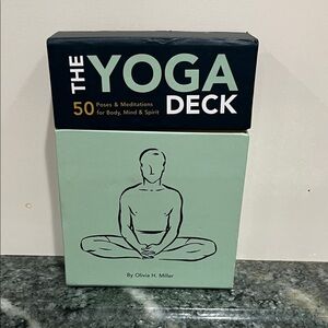 Chronicle Books Yoga Deck - Black and Green